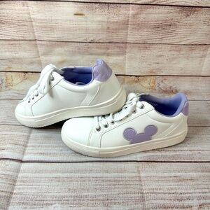 DISNEY MICKEY MOUSE Shimmery Purple 7 Women's Tennis Shoes Sneakers